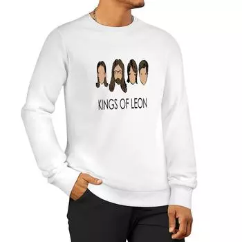 Kings of Leon пуловер с капюшоном мужская одежда корейская одежда осенняя одежда новинки в толстовках и свитшотах S чёрный