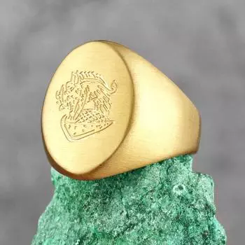 Kingsman Секретная служба мужские кольца из нержавеющей стали панк хип-хоп для мужчин бойфренд байкер ювелирные изделия креативный подарок оптовая продажа 11