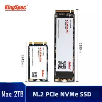 KingSpec M2 SSD PCIe 3,0 128 ГБ 256 ГБ 512 ГБ 1 ТБ SSD 2 ТБ NVMe SSD диск M.2 SSD PCIe NVMe жесткий диск для ноутбука Lenovo Desktop 128GB M.2 NVMe 2280