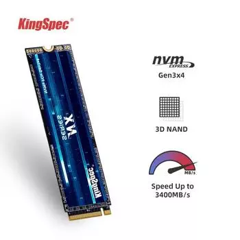 KingSpec SSD M2 NVME 512 ГБ 256 ГБ 1 ТБ SSD M.2 2280 PCIe 3,0 SSD Nmve M2 Жесткий диск Внутренний твердотельный накопитель для ноутбука 128GB