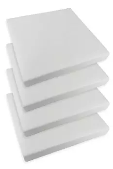 Kinku Nude Cushion Memory Foam уретановая простыня 40x40 см (4,5см) белый