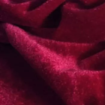KINOKINO Велюровая ткань полиэстер бархат поделки своими руками фоновая ткань повязка на глаза красный 160 см x 100% (Вино приблизительно. приблизительно. 2м)
