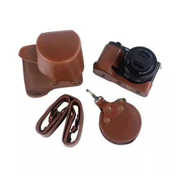 kinokoo Чехол для Sony со сменным объективом VLOGCAM Чехол ZVE, совместимый с объективом Чехол для камеры ZVE с ремешком Защитный чехол для камеры, заменяемый со штативом