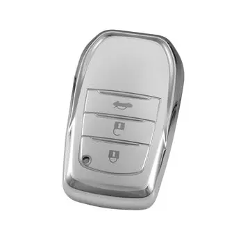 Kinotaka 3 Button TPU Key Case for Toyota, New Harrier 80 Series (2020 ~),