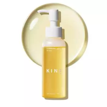 Kins cleansing oil, pores, corners, dirt, no need for double face washing, face wash, makeup remover 100ml