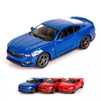 Kins Mart Mustang GT 2015, случайная доставка, корейская игрушка 155 x 70 x 80 мм