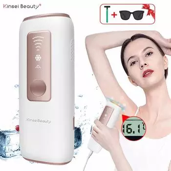 Kinsei Beauty IPL машина для удаления волос лазерный эпилятор для женщин 500000 вспышек постоянный безболезненный фотоэпилятор всего тела Depilador A Laser