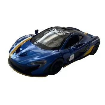 [ KINSMART ]1/36 McLaren mclaren P1 pull back car (Blue metallic racing line) BLUE METALIC