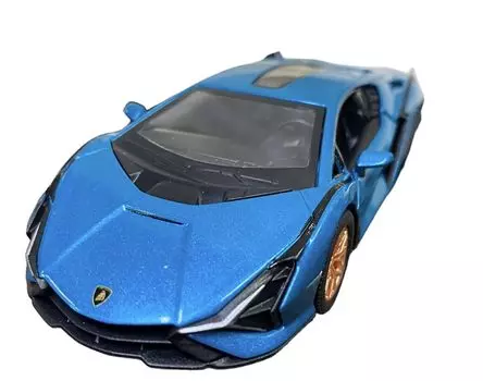 kinsmart Lamborghini FKP 37 FKP Blue 140 SiN (Lamborghini SIN 37)