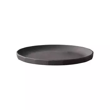 KINTO ALFRESCO Plate 190mm Black Dishwasher Safe Outdoor Gift Present 20713 чёрный