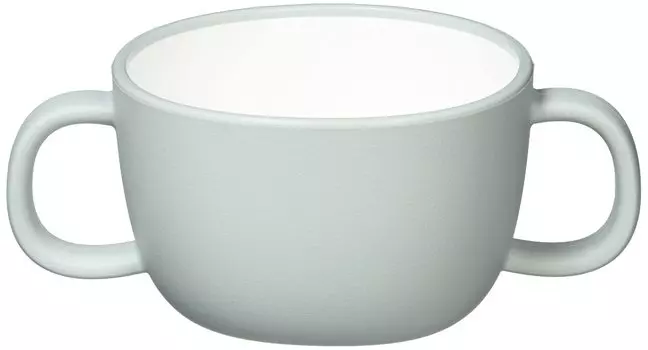 KINTO BONBO Soup Mug 200ml Blue Gray Kids Baby Safe Gift Present Baby Gift 26438 Microwave/Dishwasher