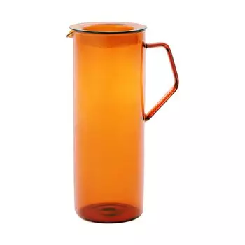 KINTO CAST AMBER Jug 1.2L Heat-resistant Glass Microwave and Dishwasher Safe 21464