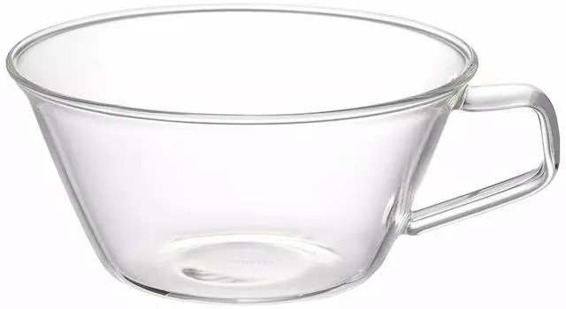 KINTO CAST Tea Cup 220ml Heat Resistant Glass Black Tea Safe 8437 Microwave/Dishwasher