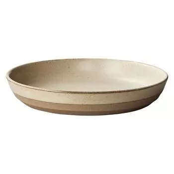 KINTO Deep Plate 210mm Beige Safe 29546 CLK-151 Microwave/Dishwasher бежевый