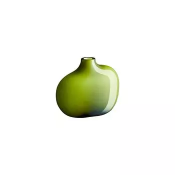 KINTO Flower Base Green W110 x D60 x H95mm SACCO Glass 01 26050 зелёный