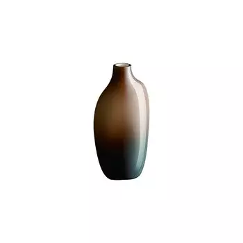 KINTO Flower Vase Brown W70 x D55 x H150mm SACCO Glass 03 26057 коричневый