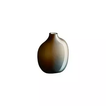 KINTO Flower Vase Brown W90 x D60 x H110mm SACCO Glass 02 26054 коричневый