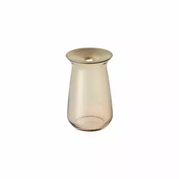 KINTO Flower Vase LUNA Base 80x130mm Brown 20334 коричневый