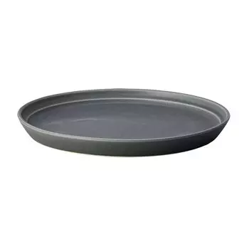 KINTO FOG Plate 200mm Dark Gray Microwave/Dishwasher Safe 26366
