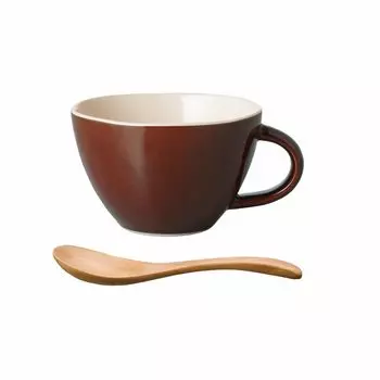(KINTO) KINTO Hokkuri Soup Cup 16475 Brown