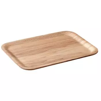 KINTO Non-slip Tray 270x200mm Willow Wooden Tray 45136
