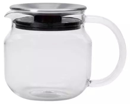 KINTO One Touch Teapot 450ml Stainless Steel 8684