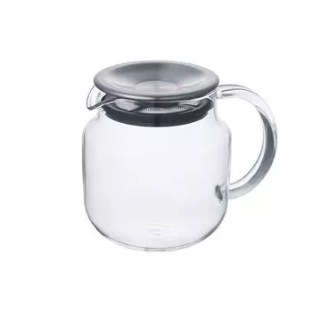 KINTO One Touch Teapot 620ml Stainless Steel 8687