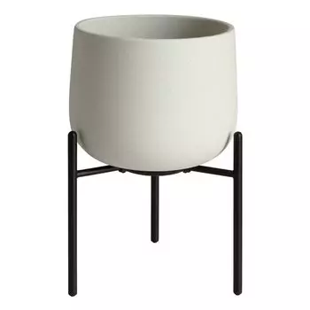 KINTO Plant Pot 135mm Earth Gray Stand Type Pot 29232 211_