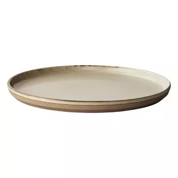 KINTO Plate 250mm Beige Safe 29542 CLK-151 Microwave/Dishwasher бежевый