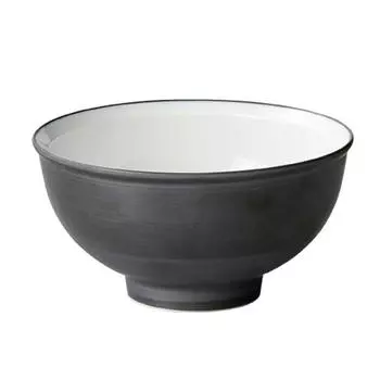 KINTO RIM Rice Bowl 120mm Black 20485 чёрный