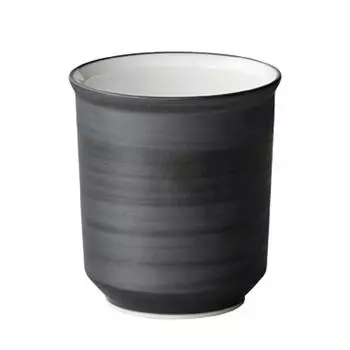 KINTO RIM Tea Cup 180ml Black 20486 чёрный