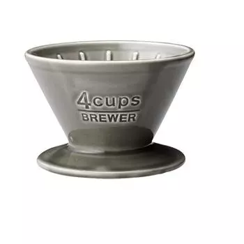 KINTO SCS Brewer 4 чашки фарфоровый серый кофе можно мыть в посудомоечной машине 27632 серый