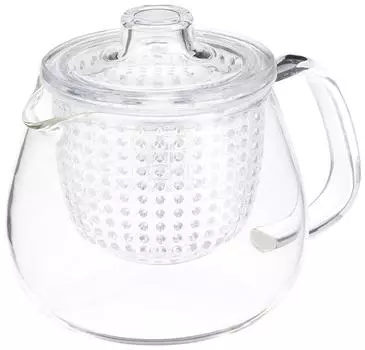 KINTO UNITEA Teapot 450ml Plastic Dishwasher Safe Heat Resistant Glass 22909