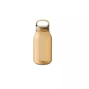KINTO Water Bottle 300ml Amber Lightweight Water Bottle Dishwasher Safe My Bottle 20382