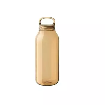KINTO Water Bottle 500ml Amber Lightweight Water Bottle Dishwasher Safe My Bottle 20132