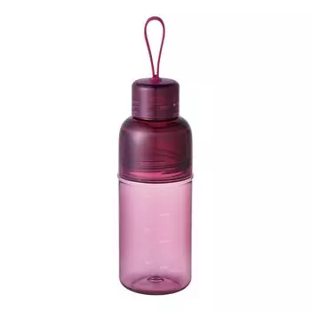 KINTO Workout Bottle 480ml Magenta Sports Training Lightweight Water Bottle Dishwasher Safe 20312 маджента