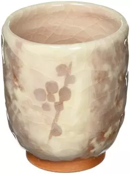 Киото Киёмидзу Кишин Сино белая слива, посуда, обжиг, чашка, маленькая, UCS771-02