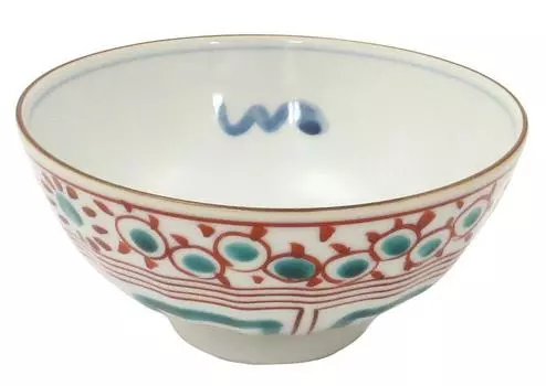 Киото Киёмидзу Сихогама Бениан мелкая посуда, посуда, Чазуке, маленькая, Нансоги, B6-1