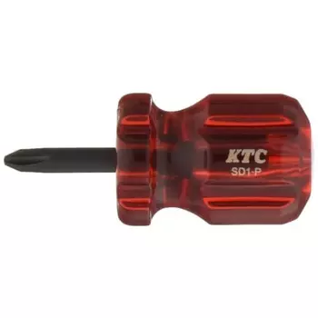 Киото Машиностроение Инструменты (КТК) Резиновая ручка, короткий драйвер, крест № 2 SD1P
