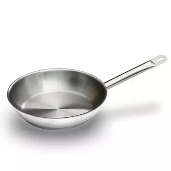 KIPROSTAR Профессиональная сковорода из нержавеющей стали 26 см IH-совместимая