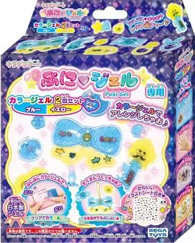 Kiradeco Art Puni Gel Цветной гель (продано отдельно) Синий/желтый PGR-06