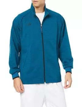 Kiraku for medical and nursing care Soft and Stylish heathered rehabilitation jacket CY400 76 Blue Moku LL [Yonex] durable!