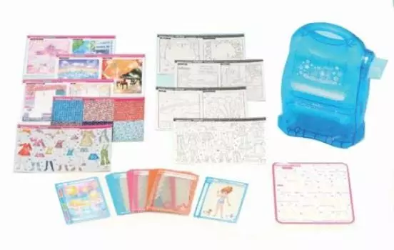 Kirarin Revolution Kirarin Mill Fee Card Maker Premium Blue