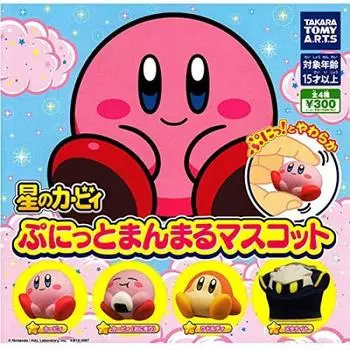 Кирби из звезд Пуниттоманмару Талисман Все 4 Типа Набор Takara Tomy Arts Gacha Gachapon