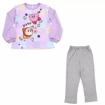 Kirby Glowing Cardboard Knit Pajamas 571 [Bandai] Girl s лавандовый