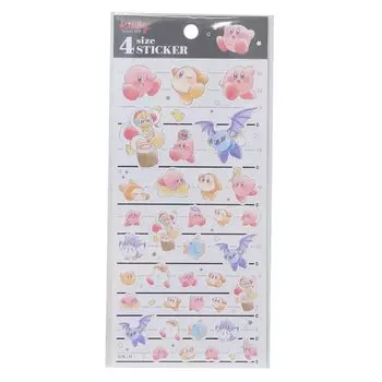 Kirby of the Stars 4 Size Stickers 4SIZE Friends [Seal Sheet] STICKER/Kirby &
