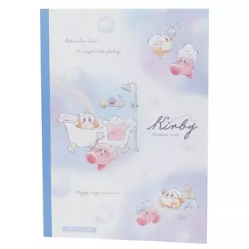 Kirby of the Stars B5 Graph Notebook 5890 Kamio Japan 300589 [Shampoo time]