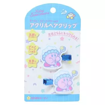 Kirby of the Stars Kirby Sweet Dreams Acrylic Hair Clip Awaawa Kirby (1)