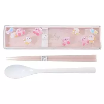 Kirby of the Stars Twin Set Sliding Type chopspals DREAM New Enrollment [Combi Set] & spoon/STARRY розовый