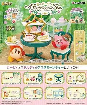 Kirby Star Garden Afternoon Tea BOX продукт 8 видов 8 штук Re-ment